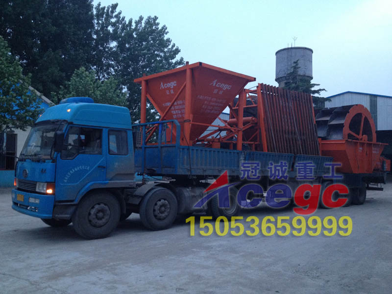 海沙淡化設備發(fā)貨現場