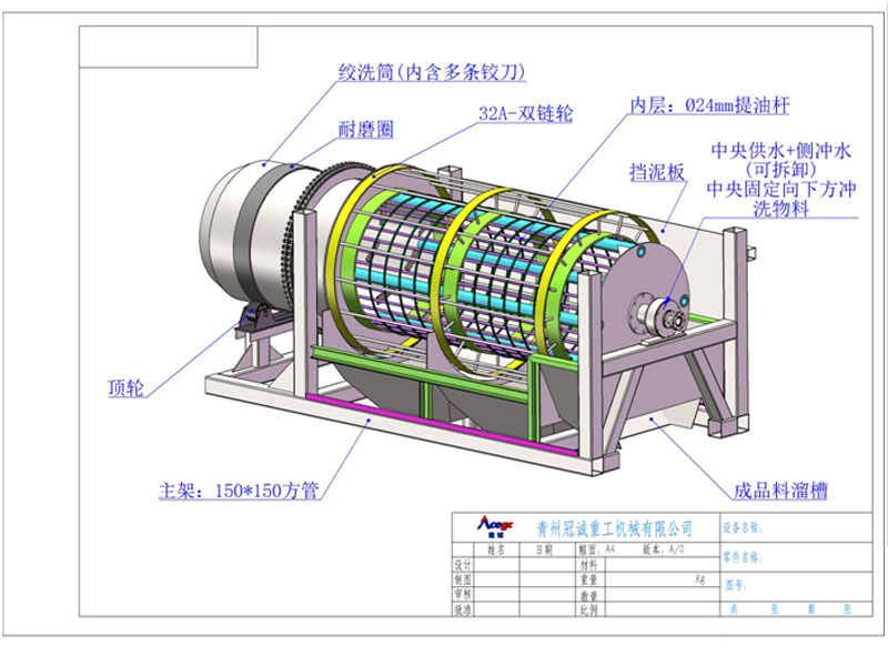 海沙除貝凈化篩沙機(jī) 海沙除貝凈化篩沙機(jī)