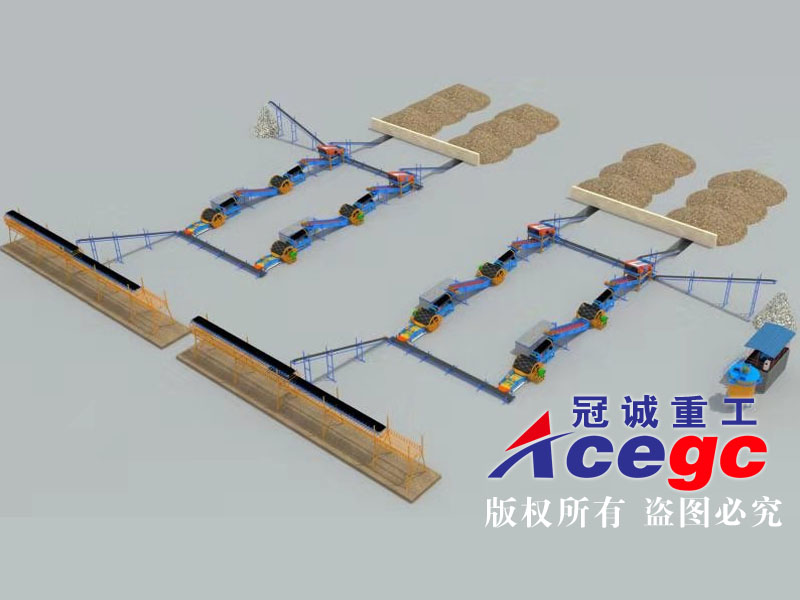 300T/h海沙淡化設備(輪式+螺旋)